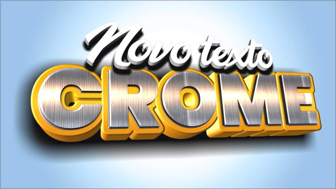 Novo texto Cromo
